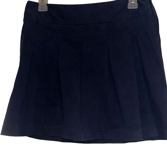 The Children's Place Tidal Side Zip Twill Pleated Skirt Uniform Girls' Size 12 - Picture 1 of 8